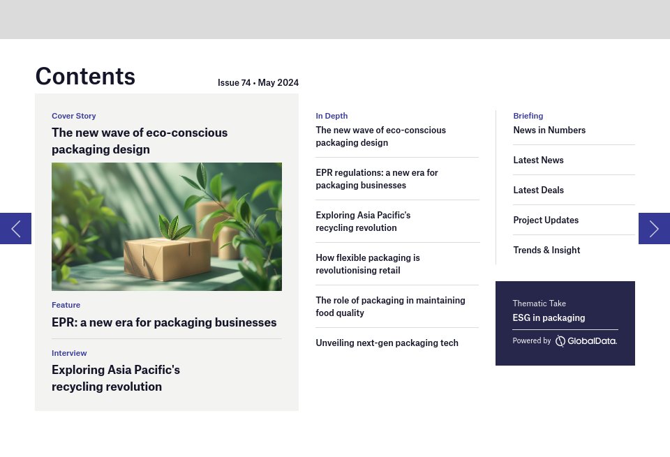 ESG becomes mandatory: how to prepare - Inside Packaging | Issue 74 ...
