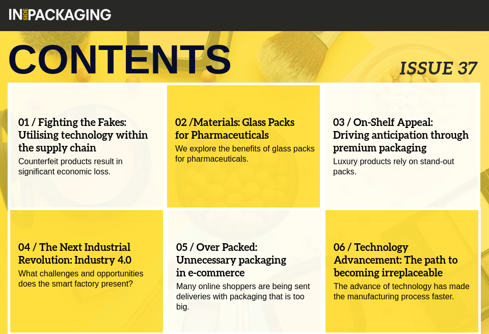 Contents - Inside Packaging | Issue 37 | November 2017