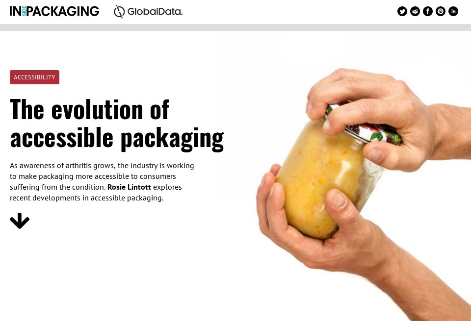 The evolution of accessible packaging - Inside Packaging | Issue 50 ...
