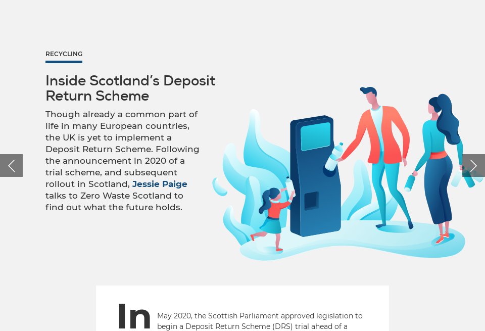 Inside Scotland’s Deposit Return Scheme Inside Packaging Issue 56