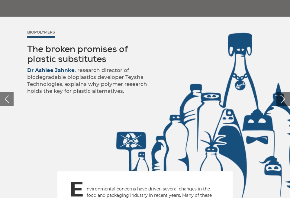 People Using Plastic Substatutes The broken promises of plastic substitutes - Inside Packaging | Issue ...