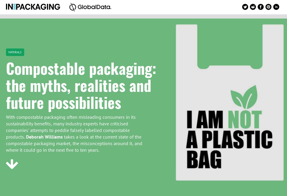 Compostable packaging: the myths, realities and future possibilities ...