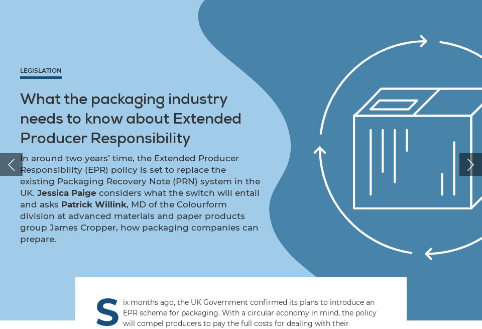 What the packaging industry needs to know about Extended Producer